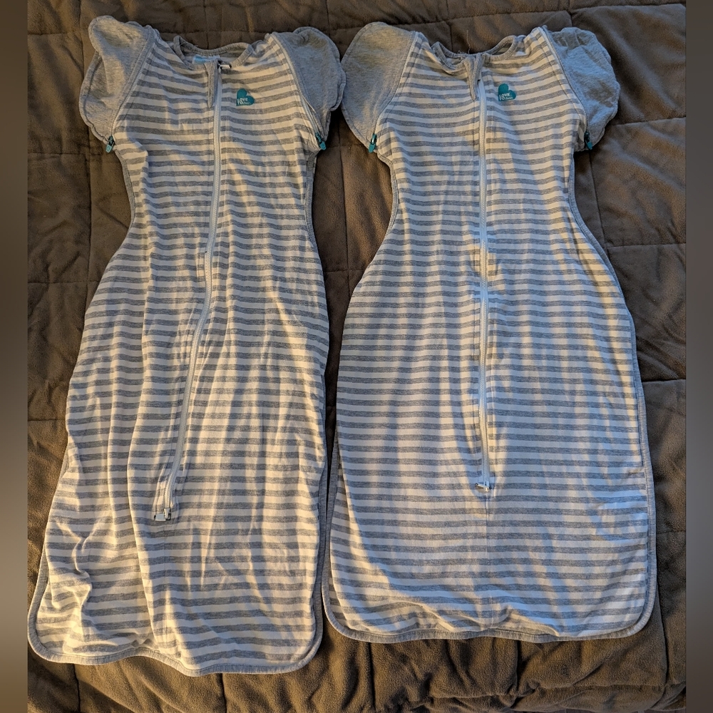 TWO PACK Love to Dream Swaddle Up Transition Sacks